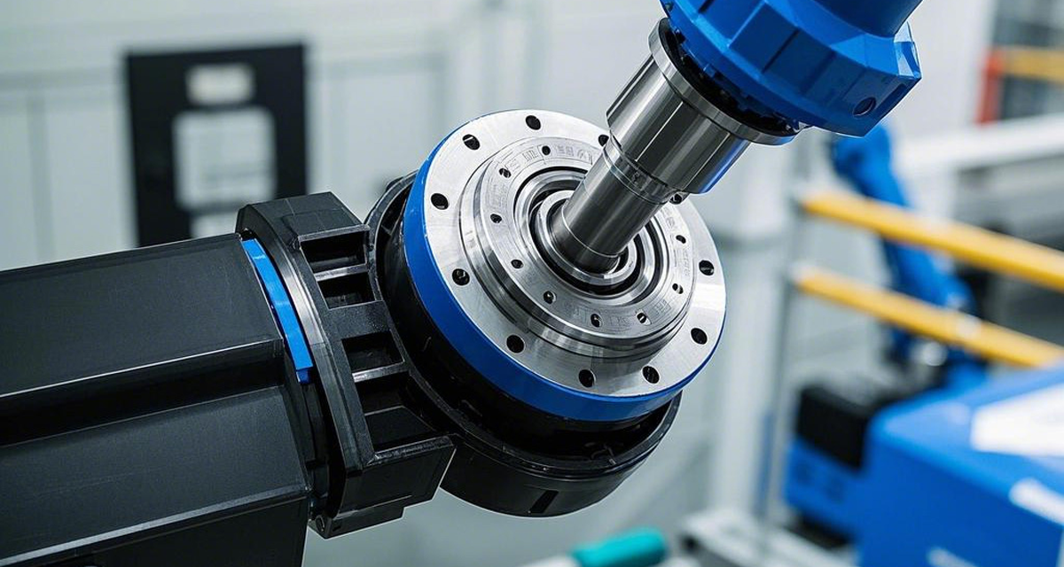 産業用ロボットにおけるiHF遊星歯車減速機の応用