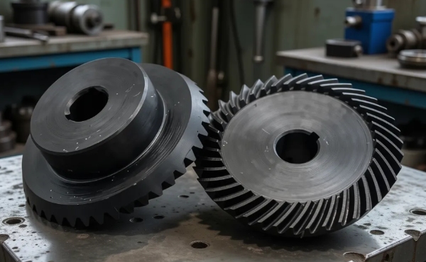 高効率の動力伝達を実現するステンレス製ヘリカルベベルギヤシステム